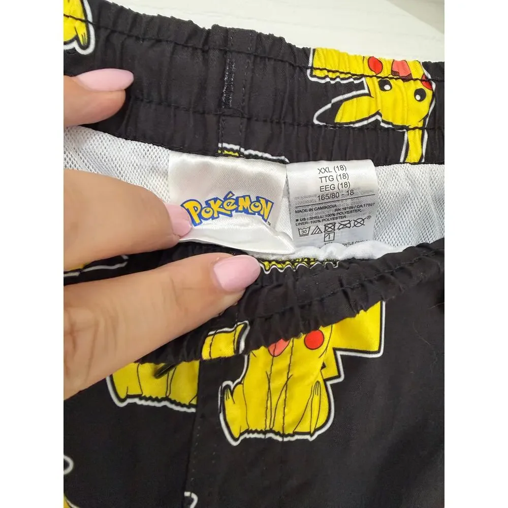 Old Navy - Boys - Pokemon - Swim Trunks Swimwear - Pikachu - Size XXL